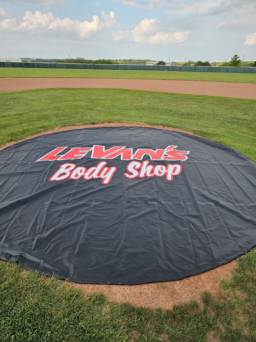 Ben Logan Raiders Baseball (@benloganbb) on Twitter photo New field tarps ✅ A huge thank you to Levan’s Body Shop for sponsoring the tarps! ⚔️ New field tarps ✅ A huge thank you to Levan’s Body Shop for sponsoring the tarps! ⚔️