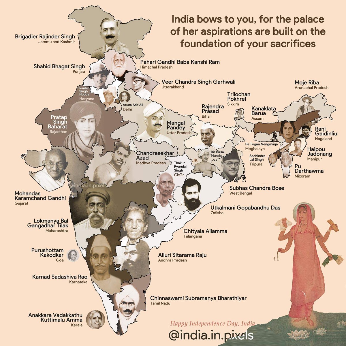 AdarshM575535's tweet photo. #happyindiaindependenceday2025
Happy 79th Bharat (India) Independence.  Many lifes - freedom fighters sacrificed for the freedom of this great Nation . I whole heartedly say Bolo Bharat Mata ki Jai Vandematram Jai Hind 🇮🇳🇮🇳🇮🇳🇮🇳 https://t.co/fg5IQKyUcA
