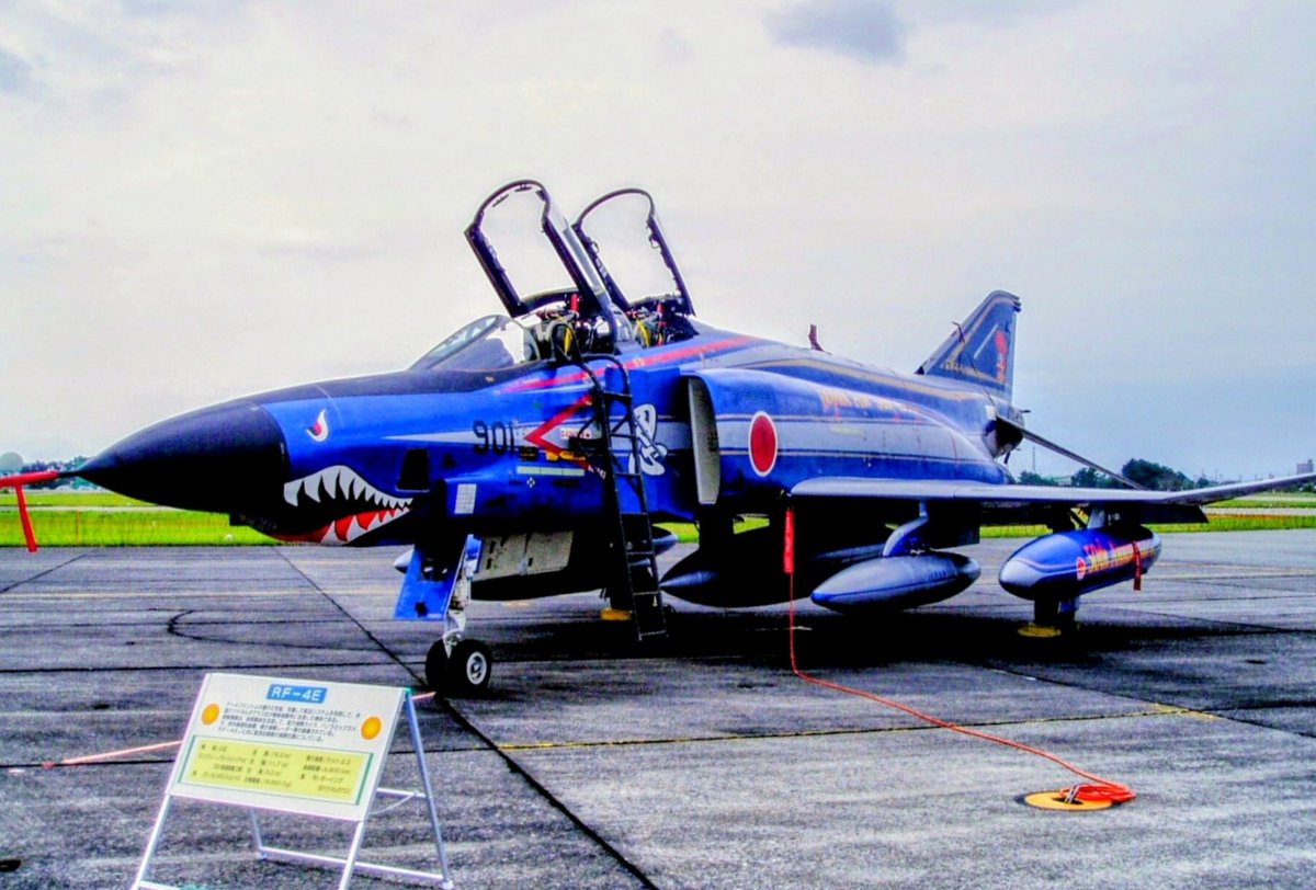 koba_hataji's tweet photo. おはようございます☀金曜日ですね‼️
#ファントムフライデー ✨
今週もRF-4E 空自50周年記念塗装
#rf4e
#phantom
#reconphantom
#PhantomFriday https://t.co/8wIkIed478