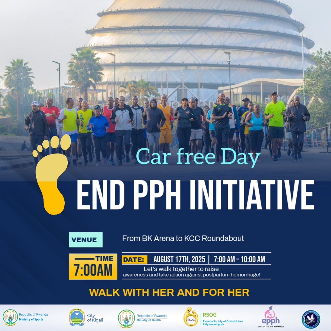 Twese hamwe, mu rugendo rwo kurwanya PPH!

RSOG ifatanyije n' Umujyi wa Kigali iragutumiye kwifatanya natwe muri uru rugendo rwo gushishikariza abantu kwita ku buzima bw’umubyeyi no gukumira ikibazo cyo kuva amaraso menshi nyuma yo kubyara (PPH – Postpartum Hemorrhage).

📅