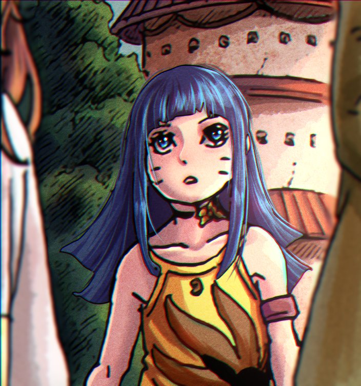 Uzumaki Himawari —ch25 sneak peek 🌻 My coloring Uzumaki Himawari —ch25 sneak peek 🌻 My coloring