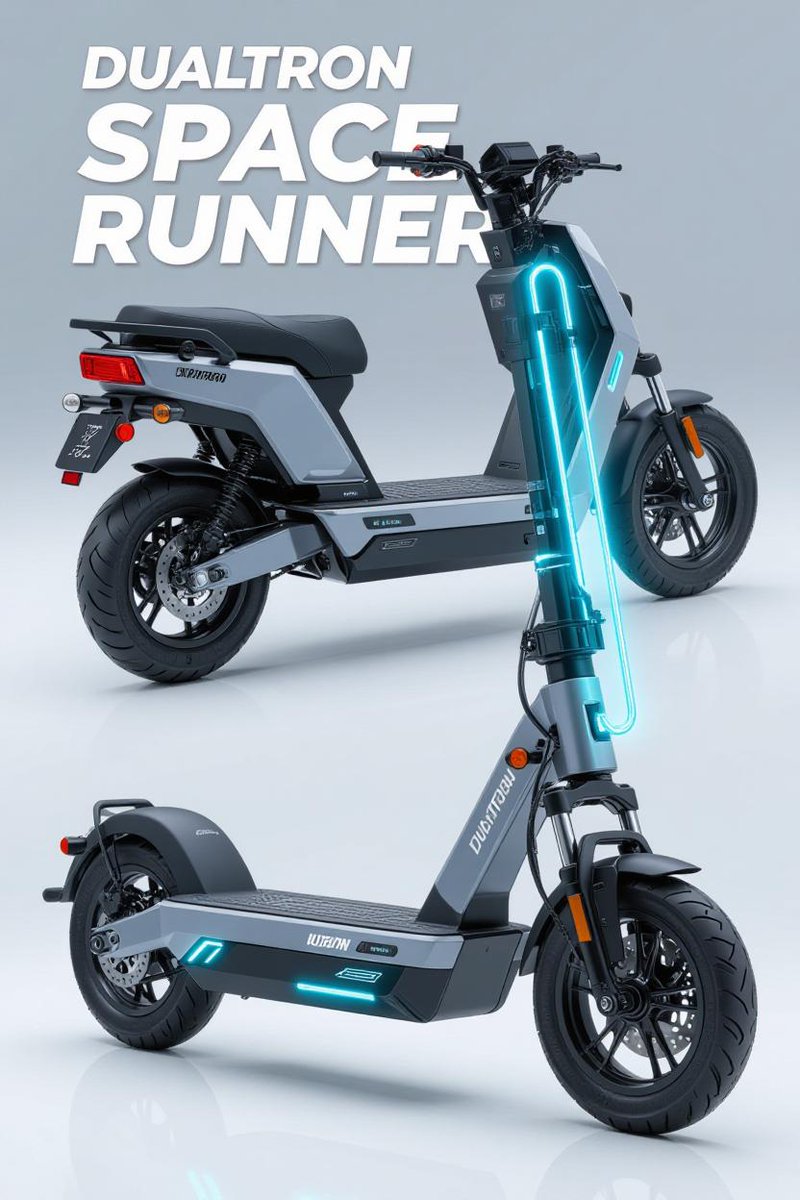 Grok Imagine generates Hundreds of  Dualtron Electric Scooter concepts. Brand new content instantly and infinitely.