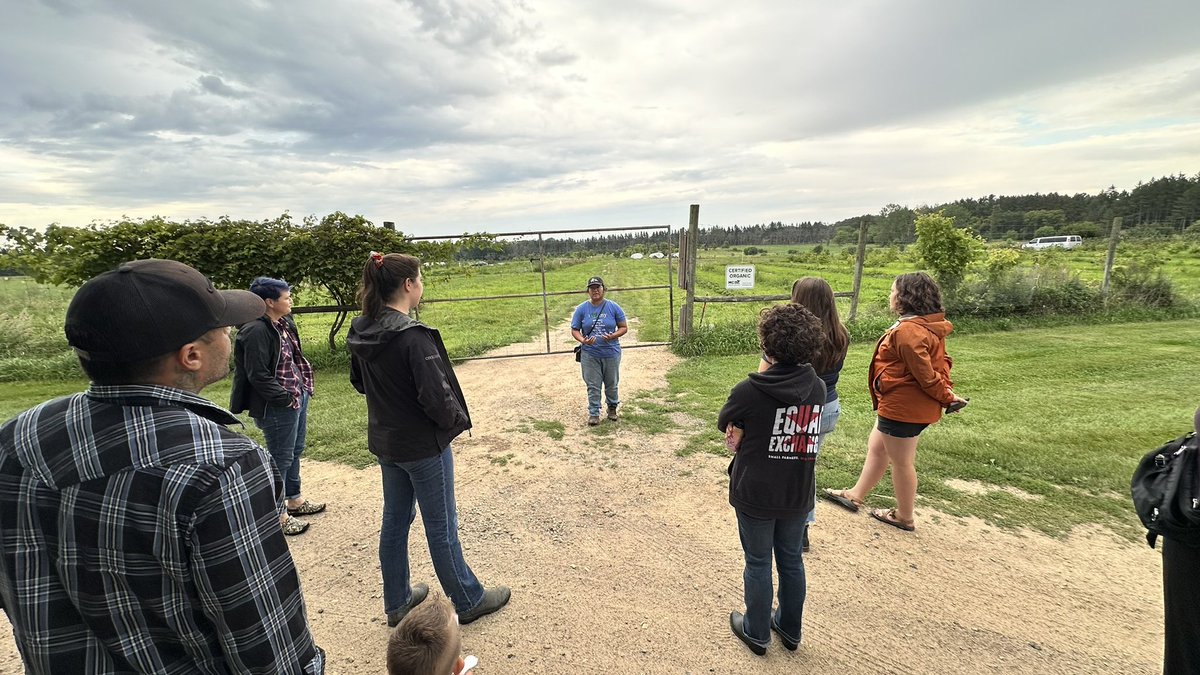 ACBaileyMN's tweet image. I went to visit Big River Farms to go on a tour with other farmers and also to hear what issues and barriers they deal with.