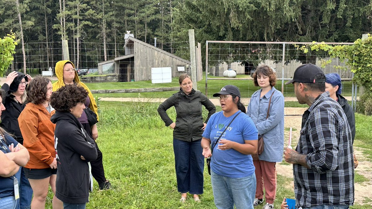 ACBaileyMN's tweet image. I went to visit Big River Farms to go on a tour with other farmers and also to hear what issues and barriers they deal with.