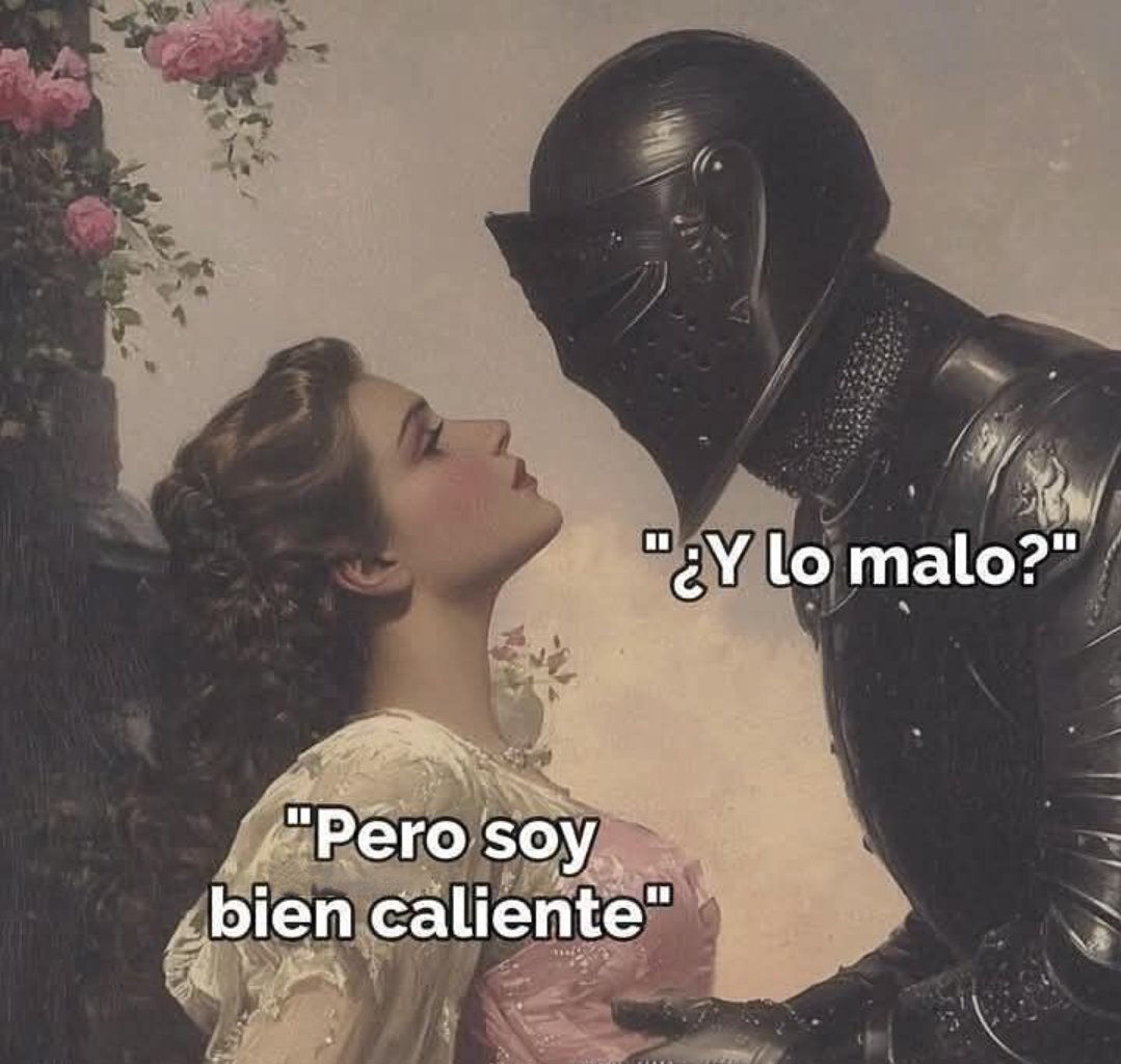 Por eso me enamoré.