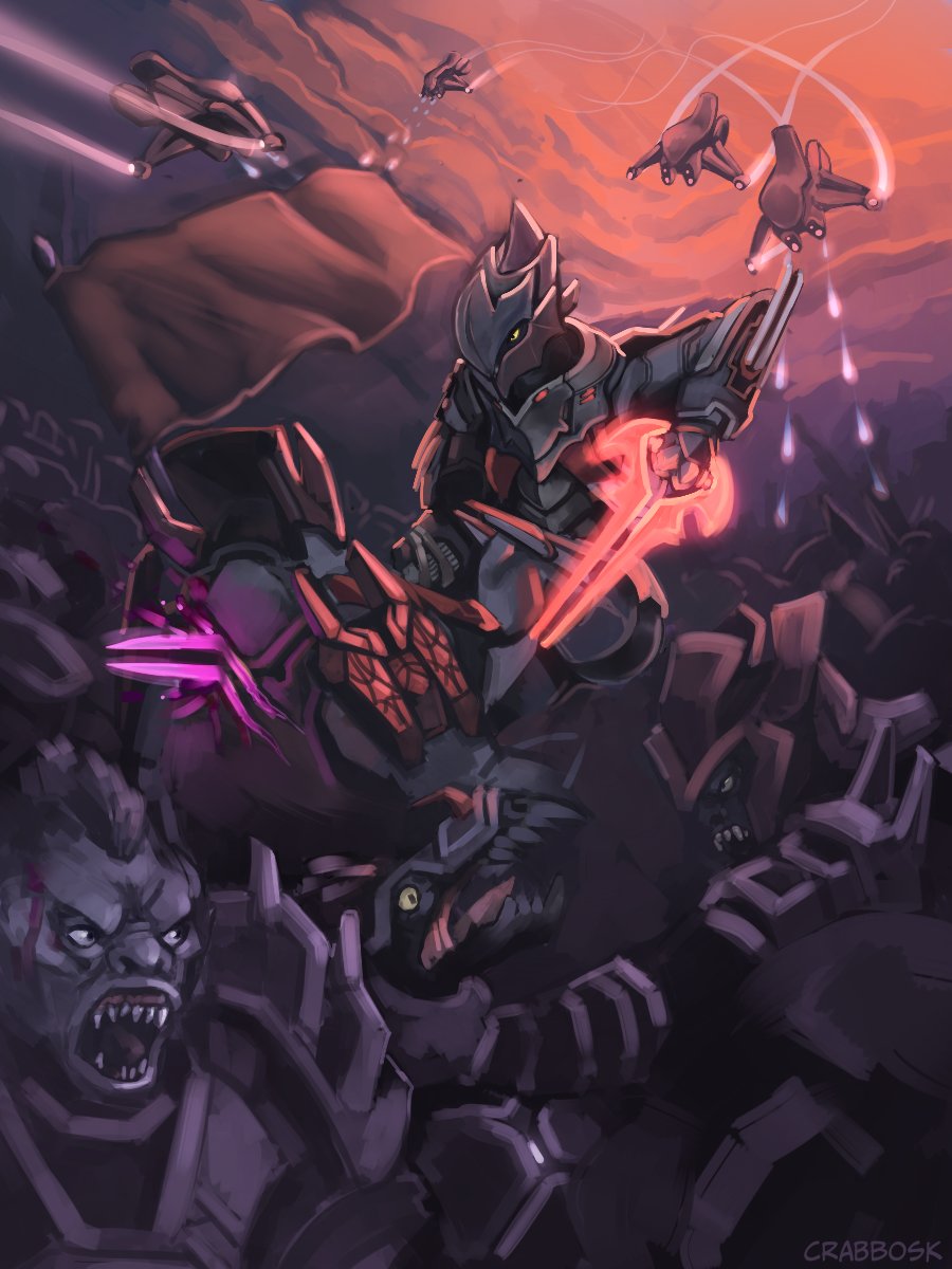 Chai 'Latte (''OORAH!'' edition) (@crabbosk) on Twitter photo Had a blast painting up this comm for <a href="/XaiRysael/">Xaina ‘Rysael</a> , who always lets me cook with her awesome ideas.
Folder of Jiralhanae indeed Had a blast painting up this comm for <a href="/XaiRysael/">Xaina ‘Rysael</a> , who always lets me cook with her awesome ideas.
Folder of Jiralhanae indeed