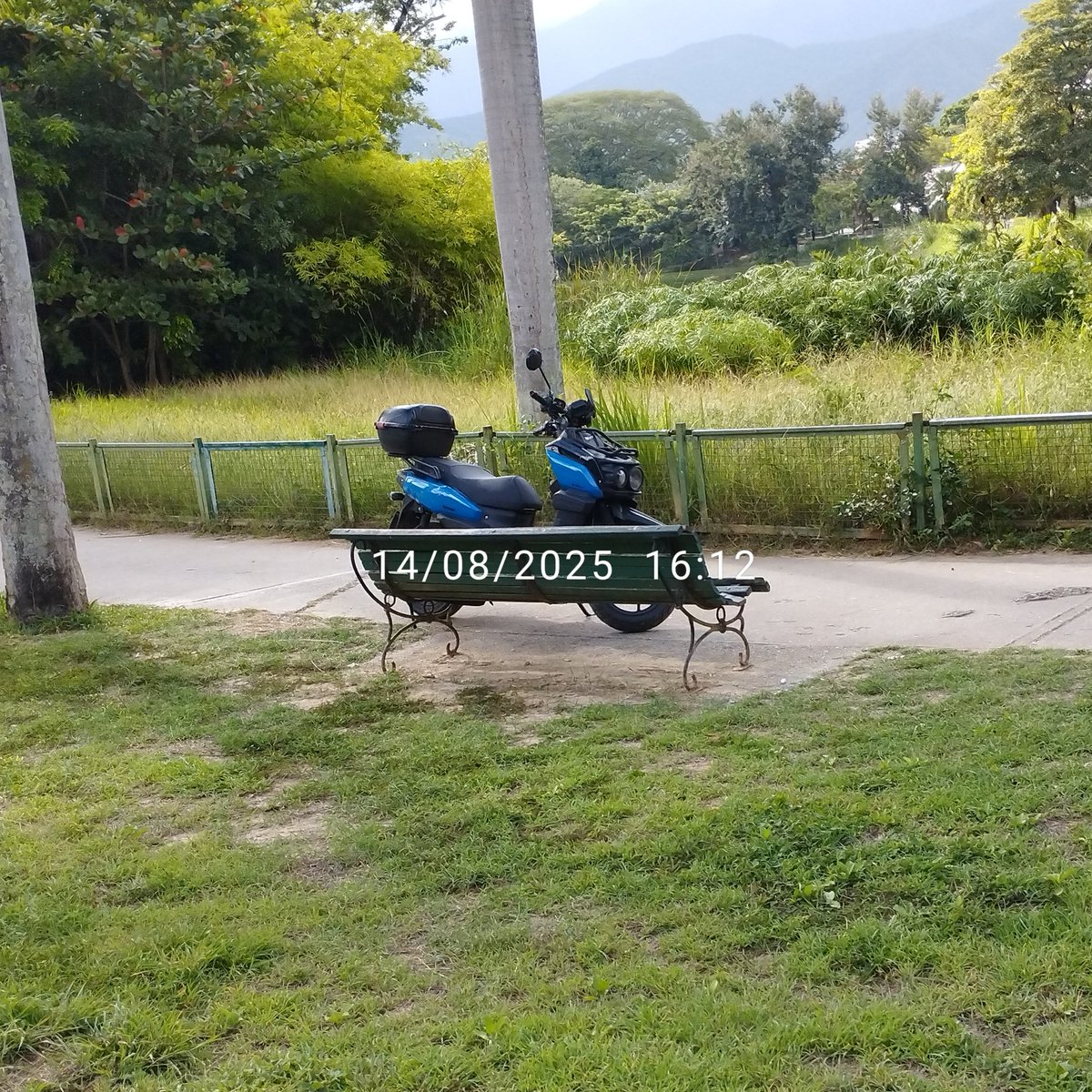 Nueva foto, misma alerta #14Ago ⚠️.
Una moto 🏍️ fue vista hoy en las caminerías del #PJMC, Nueva Casarapa ¿Hasta cuándo, alcalde?

Esta falta de control amenaza nuestro ecosistema especial. Urge la presencia permanente de la Brigada Ambiental de Poliplaza. #AmbienteGG #Guarenas