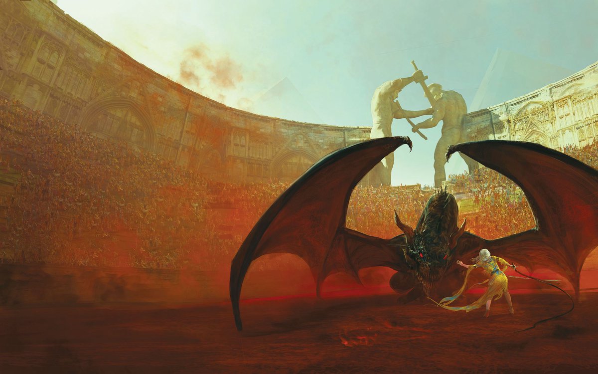 redoorlemontree's tweet photo. lowkey the most breathtaking asoiaf art, marc simonetti never misses https://t.co/lEHKDoBu9U