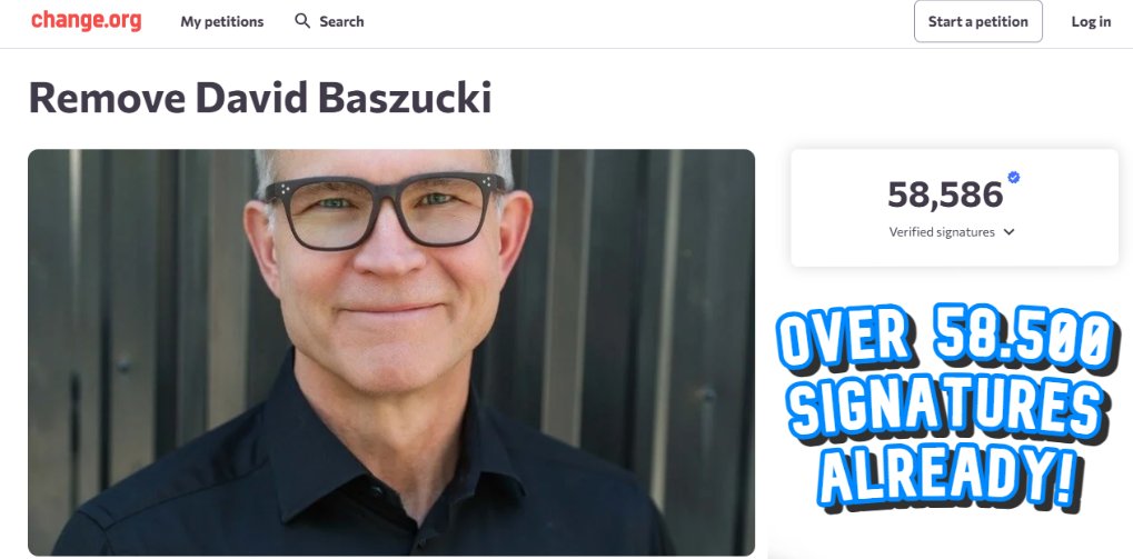 RBVProjects's tweet image. Quick update on the Petition to Remove David as Roblox CEO:
The petition has over 58,500 signatures!
Only about 41,500 signatures needed to reach 100,000!
Sign here:
chng.it/WWdLZWbt7k
#FreeSchlep #Predators #ChildSafety