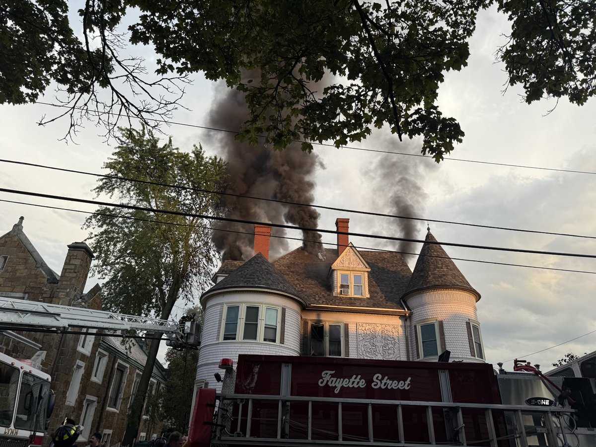 Fire through the roof now