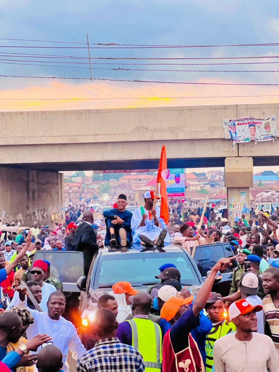 Coalition leaders are shaking their states for the good of the country and party

El-Rufai in Zaria, Kaduna State

Be there 🤝🇳🇬💯✅