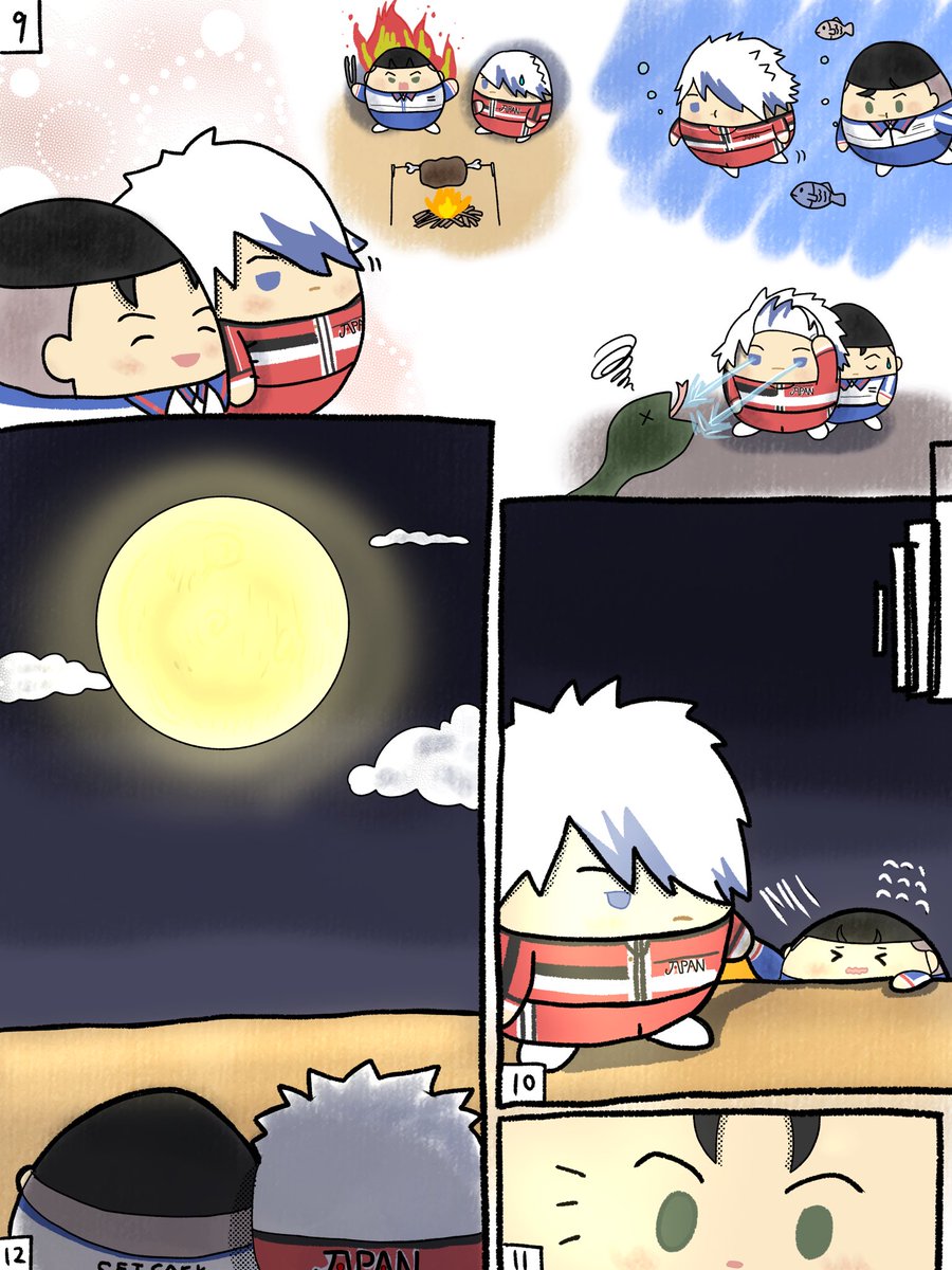 ntnlhikari's tweet photo. おちせんぱいお誕生日おめでとうございます🌼
過去の作品ですが、最後の一枚絵をネプリ登録をしました
素敵な一年になりますように🌙
 #越知月光君お誕生日会会場2025 https://t.co/Go5K7NHfoW