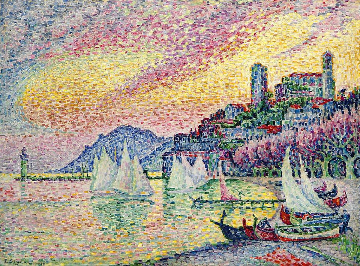 NathanFrancis__'s tweet photo. "Art is a creation of a higher order than a copy of nature which is governed by chance."
🎨 #PaulSignac, French painter and author, developed pointillism with Georges Seurat, #DOTD 15 August 1935. #Art #Painting #Literature https://t.co/pi3MmL7ouw