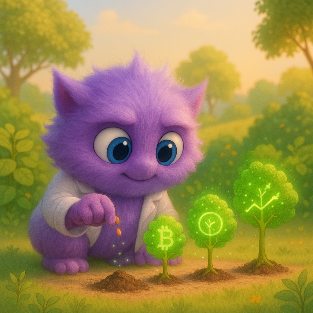 ANITA is planting the seeds of the future, step by step. GMink 💜