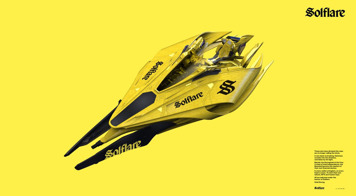 Solflare - The Solana Wallet (@solflare) on Twitter photo Explore <a href="/staratlas/">Star Atlas (Summer) 🚀☀️🌴</a> in style, and get rewarded for it.💪
Holosim Season 1, Chapter 1 launches Aug 20th. Explore <a href="/staratlas/">Star Atlas (Summer) 🚀☀️🌴</a> in style, and get rewarded for it.💪
Holosim Season 1, Chapter 1 launches Aug 20th.