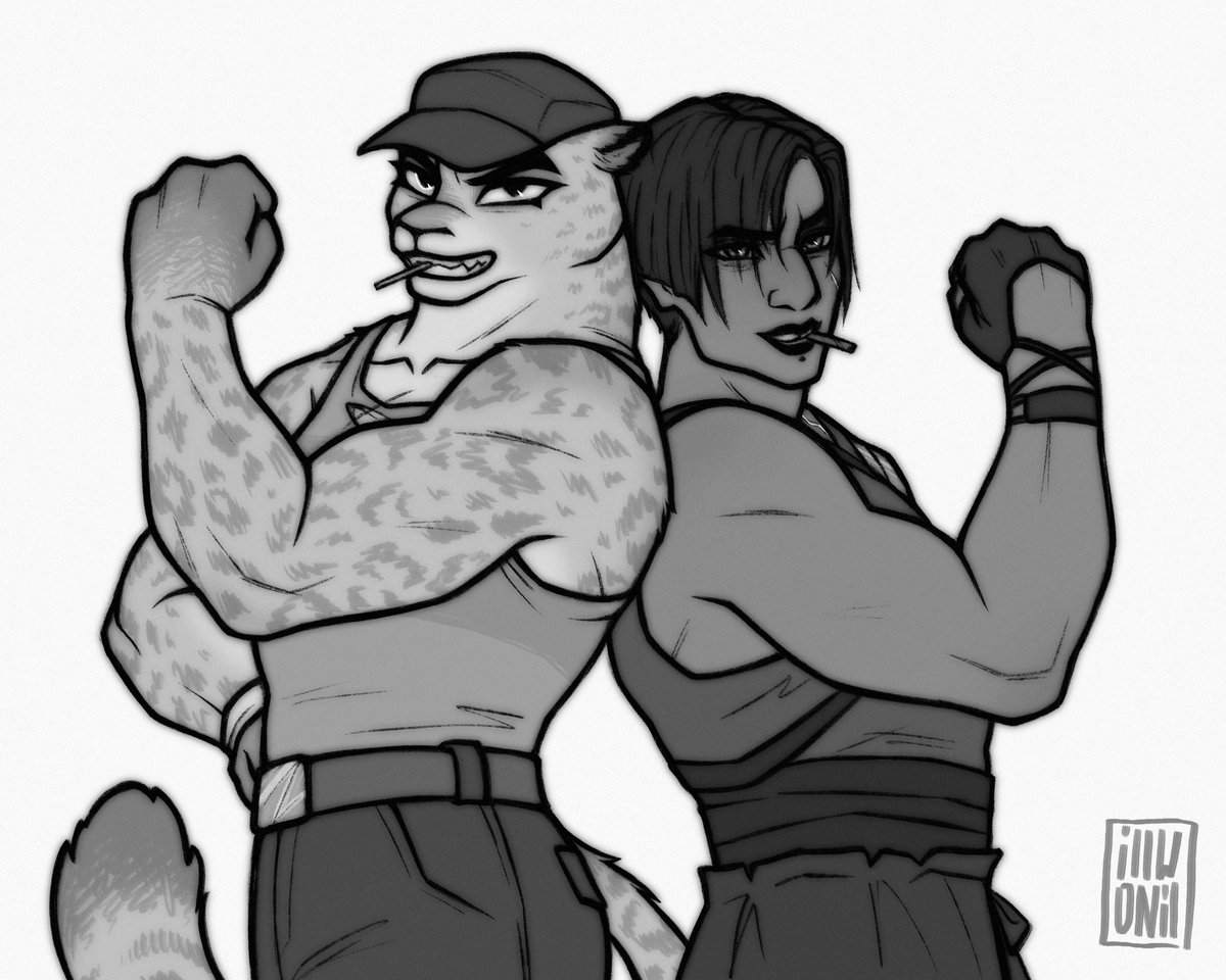 illwonil's tweet image. #Sevika with her fursona
⫘⫘⫘⫘⫘⫘⫘⫘⫘⫘⫘⫘
i love being an artist and drawing whatever bs that crosses my mind 
⫘⫘⫘⫘⫘⫘⫘⫘⫘⫘⫘⫘
#KittyKat &amp;lt;3