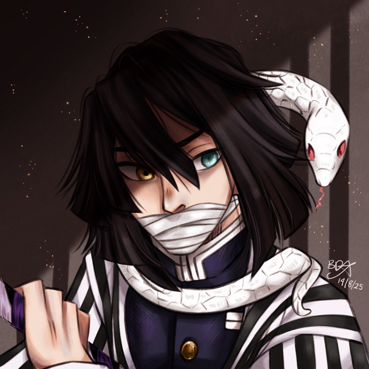 Brookestar854's tweet photo. Obanai Iguro from Demon Slayer 🐍✨

#kimetsunoyaiba #DemonSlayer #obanaiiguro https://t.co/YAVjmigOJf