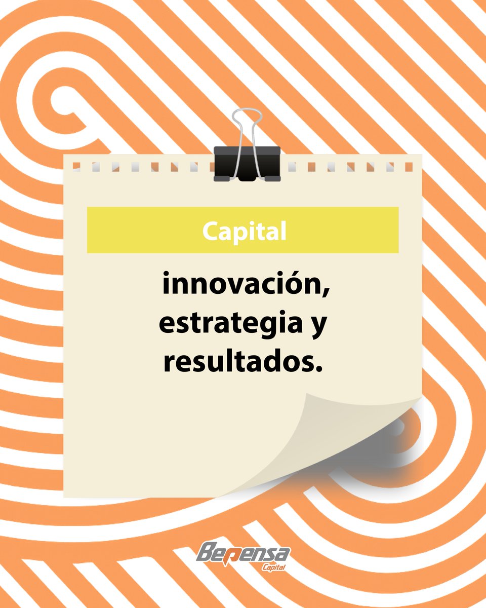 💡 Las grandes ideas necesitan respaldo.
En Bepensa Capital apostamos por proyectos con perspectiva, liderazgo y potencial de crecimiento. 🚀🤝
Con visión financiera y un firme compromiso de largo plazo, impulsamos las inversiones inteligentes. 📊🔍
#BepensaCapital