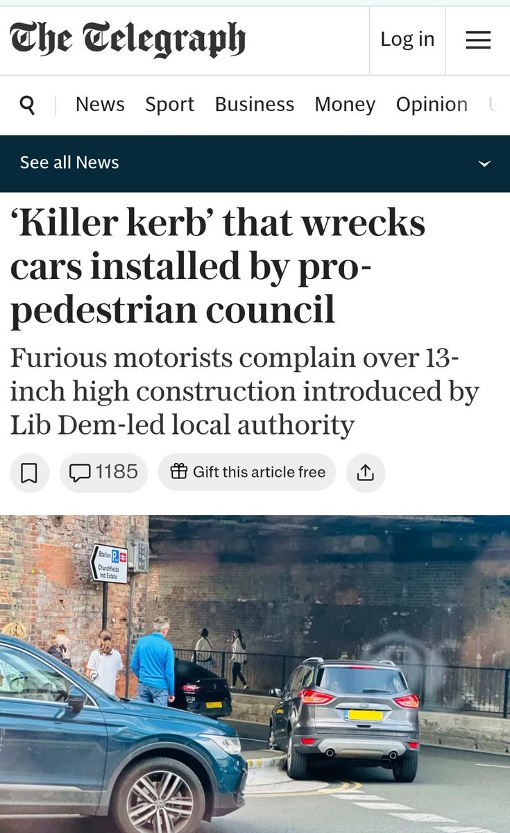 Presumably the moron that wrote this never leaves their driver's seat and becomes one of those bloody pedestrians wot don't even pay road tax. Where's your bloody hi-viz etc etc etc
