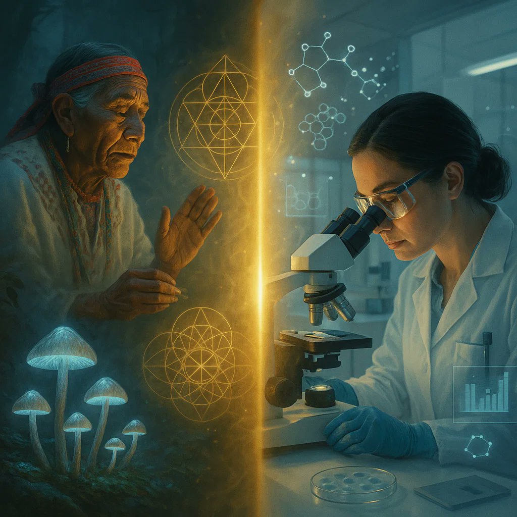 sayerjigmi's tweet photo. 🧵 THREAD: In 1971, the U.S. classified psilocybin as having "no medical use."

In 2025, scientists discovered it extends cellular lifespan by 57%.

The criminalized "drug" growing in cow pastures might be humanity's fountain of youth.

Here's what they found... 👇 https://t.co/1oRh9J48cL