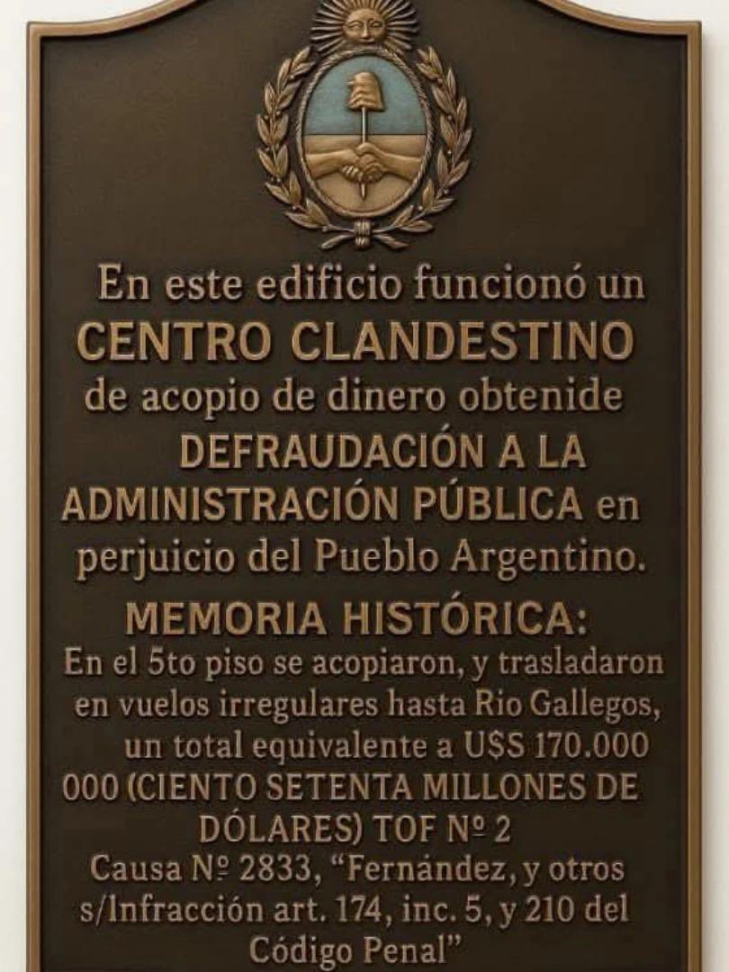 Cristina Kirchner no quiere que des RT 👇🏻