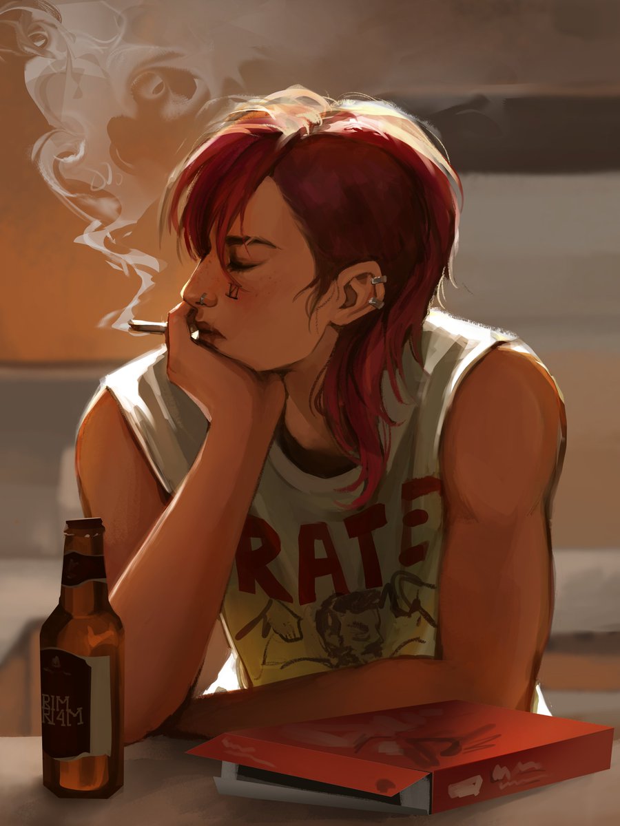 Vi x LLB finished ver #arcane #loveliesbleeding #art