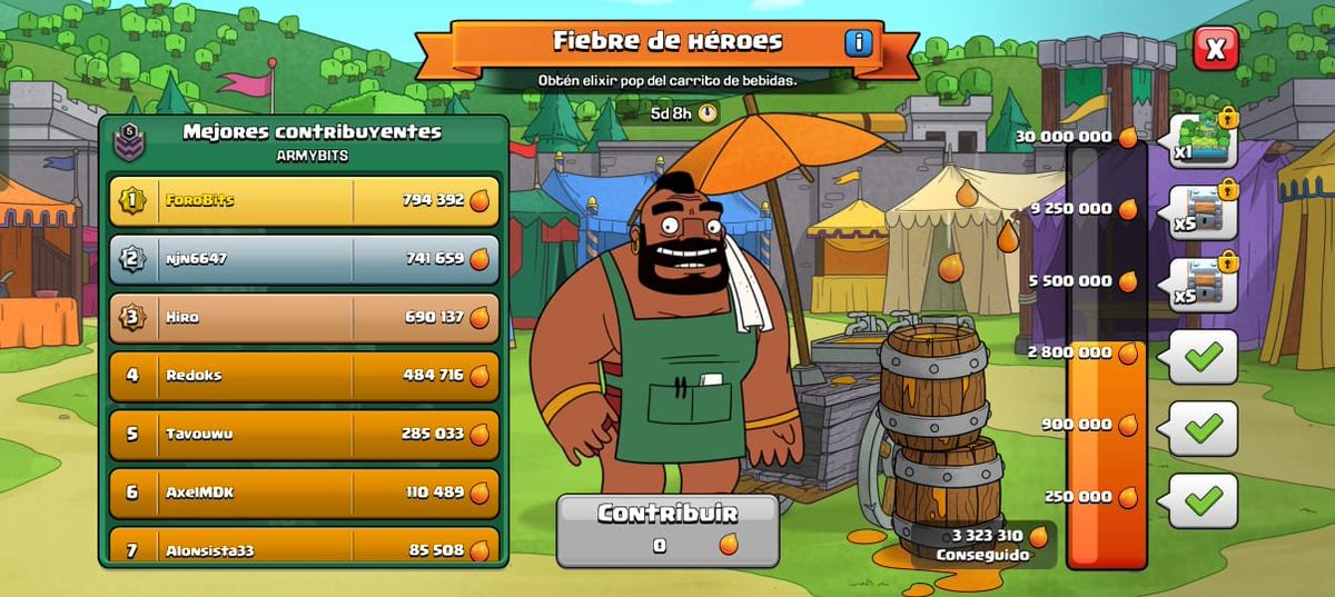 frank_lob's tweet photo. Player tag: #LQVQOPQU (forobits)
#HeroRush 
#ClashOfClans  
#ClashARama 
Ta dificil llegar hasta los 30M :'c https://t.co/fYYay6r7xi