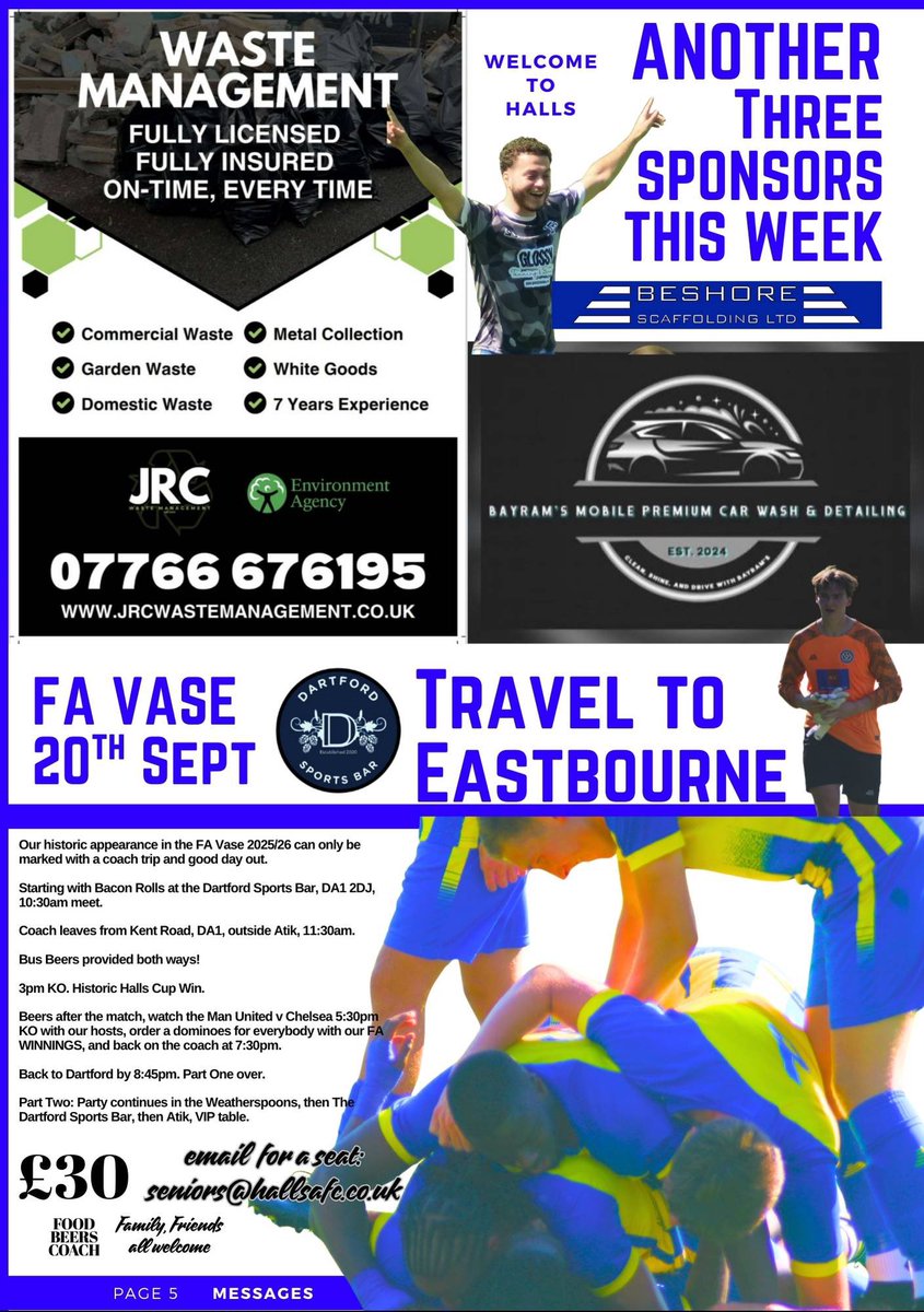 Tonight, Halls v <a href="/WellingTownFC/">WellingTownFC 🥾💚🖤</a> 
Under the lights 7:45pm KO <a href="/dartfordfc/">Dartford FC</a> Princes Park main stadium DA11RT <a href="/SCEFLeague/">Presence & Co. SCEFL League</a> <a href="/Non_League_Talk/">Non League Talk</a>  <a href="/NonLeagueCrowd/">Non League Crowds</a> £8 Adults, Concessions pay what you can #Community DFC Season Ticket Holders FREE entry