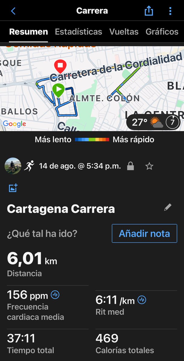 cesaralbertogv's tweet photo. Jueves ✅🏃‍♂️🥵😎❤️ https://t.co/LkxhVtkx1n