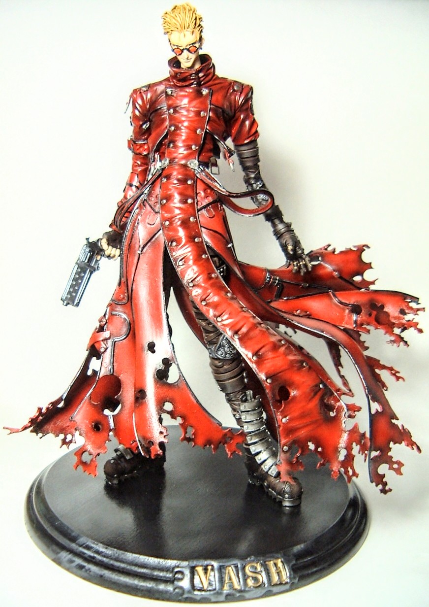 海洋堂　トライガン　ヴァッシュ　フィギュア　ガレージキット ヴァッシュ・ザ・スタンピード (ガレージキット) - ホビーサーチ