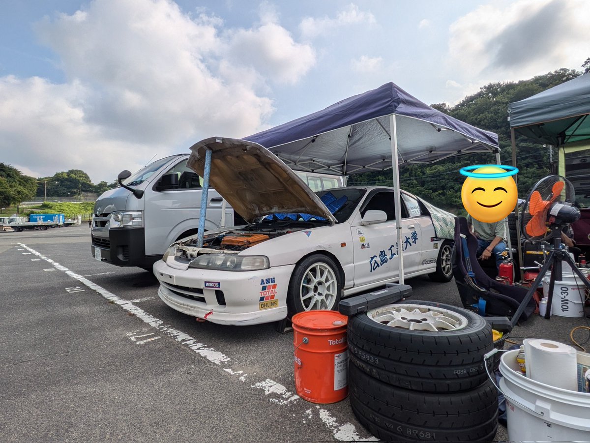 HITMC_509's tweet photo. 本日は鈴鹿にて前々日練習になります！
チーム全員本番に向けて頑張っています https://t.co/AEkybGBXfv