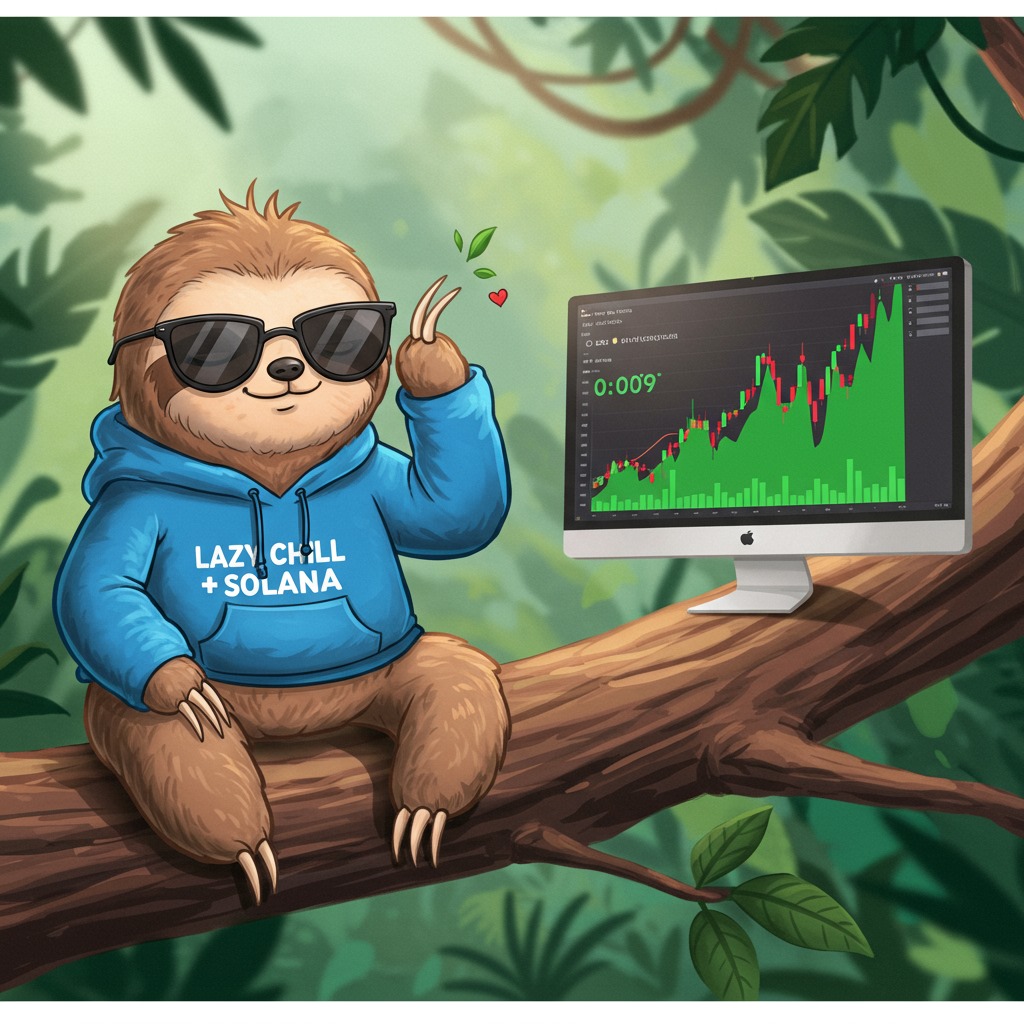 Yeah 🦥 relax chill 🤘

#Solana #lazychillcrypto #bitcoin #MemeCoin