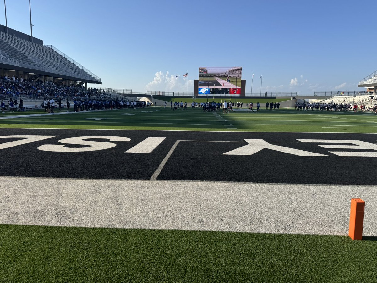Not fully back, but we are close

The 6A-I state champions North Crowley scrimmaging Euless Trinity tonight