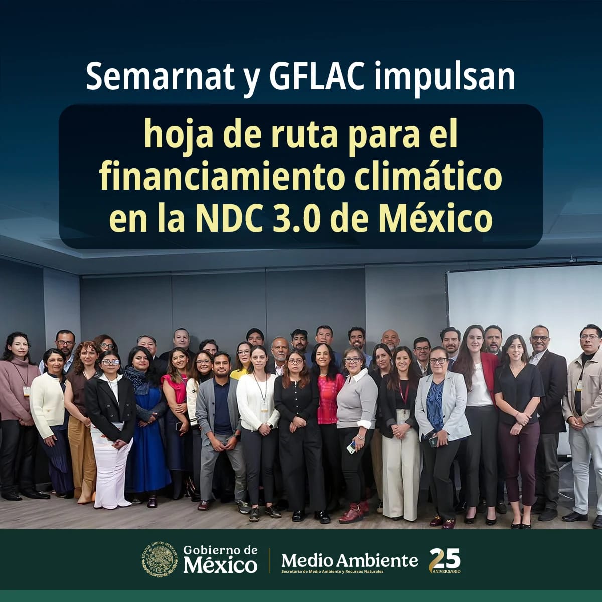 📄 #COMUNICADO | <a href="/SEMARNAT_mx/">SEMARNAT México</a>  y <a href="/GrupoGFLAC/">GFLAC</a> impulsan hoja de ruta para el financiamiento climático en la NDC 3.0 de México.

➡️ bit.ly/3HxeO89
#SomosMedioAmbiente