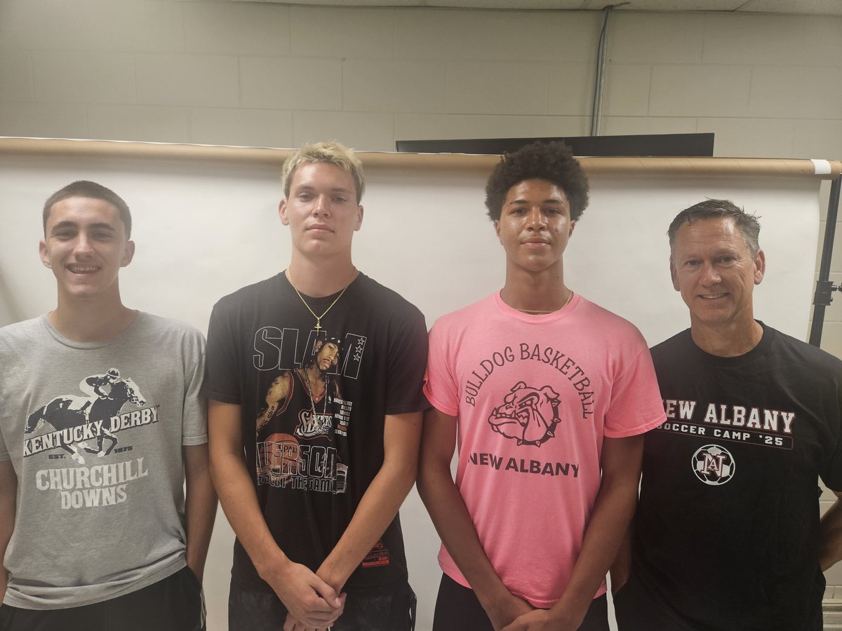 Josh Cook (@joshcooknt) on Twitter photo Thanks to new <a href="/GoNewAlbany/">New Albany Athletics</a> boys' soccer coach Jamie Ochsner, as well Seth Winslow, Houston Crick & Carsten Scott, for stopping by this afternoon. Thanks to new <a href="/GoNewAlbany/">New Albany Athletics</a> boys' soccer coach Jamie Ochsner, as well Seth Winslow, Houston Crick & Carsten Scott, for stopping by this afternoon.