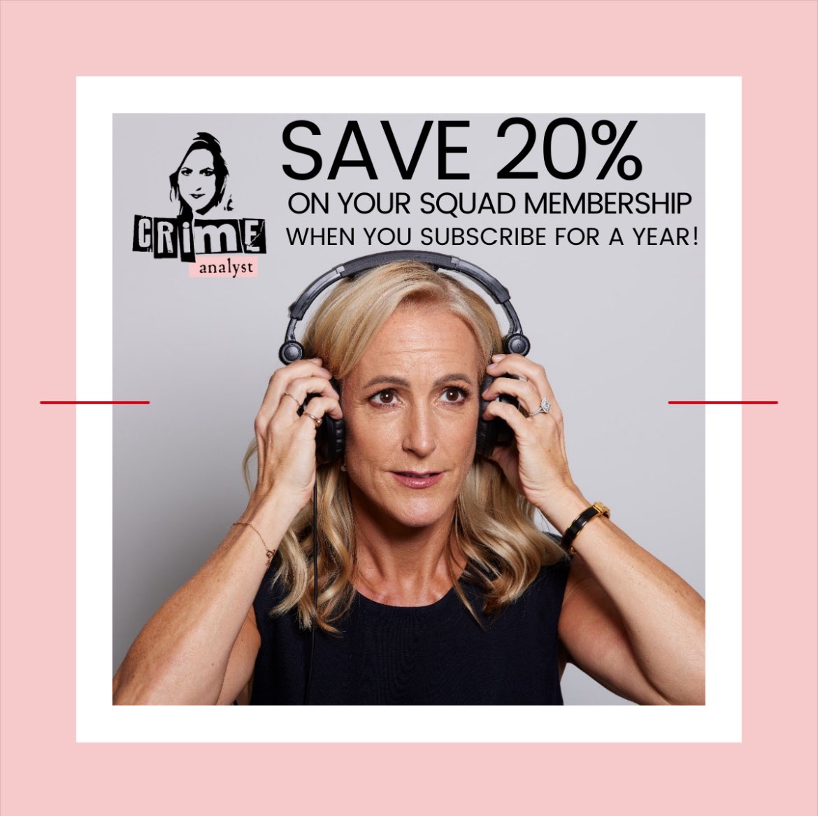 🔥 Summer Offer 🔥 Join me in the Crime Analyst Squad and save 20% on annual membership 🔥

You’ll receive amazing benefits including exclusive monthly episodes, monthly live events, unfiltered my two cents, expert insight and discussions, behind the scenes, inside scoops plus
