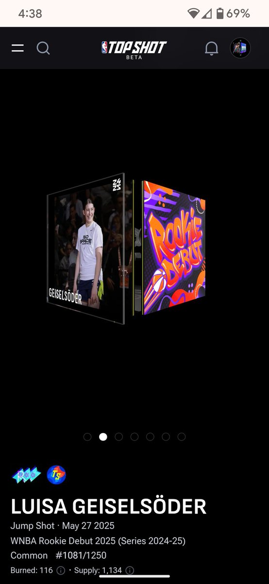 josephwallen21's tweet image. @NBATopShot  @WNBATopShot
Giveaway 
1. Follow
2. Repost
3. Tag some friends 
4. TS name