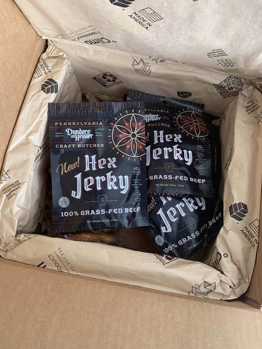Finally got my hands on some of the new Hex Jerky packaging we’ve been working on for a while at SEDSO!

The design is cool and all, but the beef jerky is next level. 100% grass-fed beef and super clean ingredients only.

Shipping throughout the US.

Jerky subscriptions coming