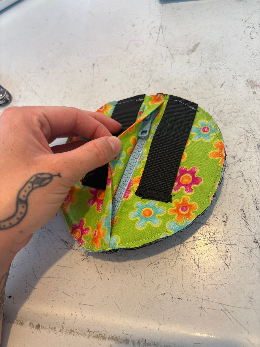 This has definitely been done before

BUT! I put a zipper into the base for a tail that will be sewn to a bodysuit, so you can take out the stuffing and make washing easier !!