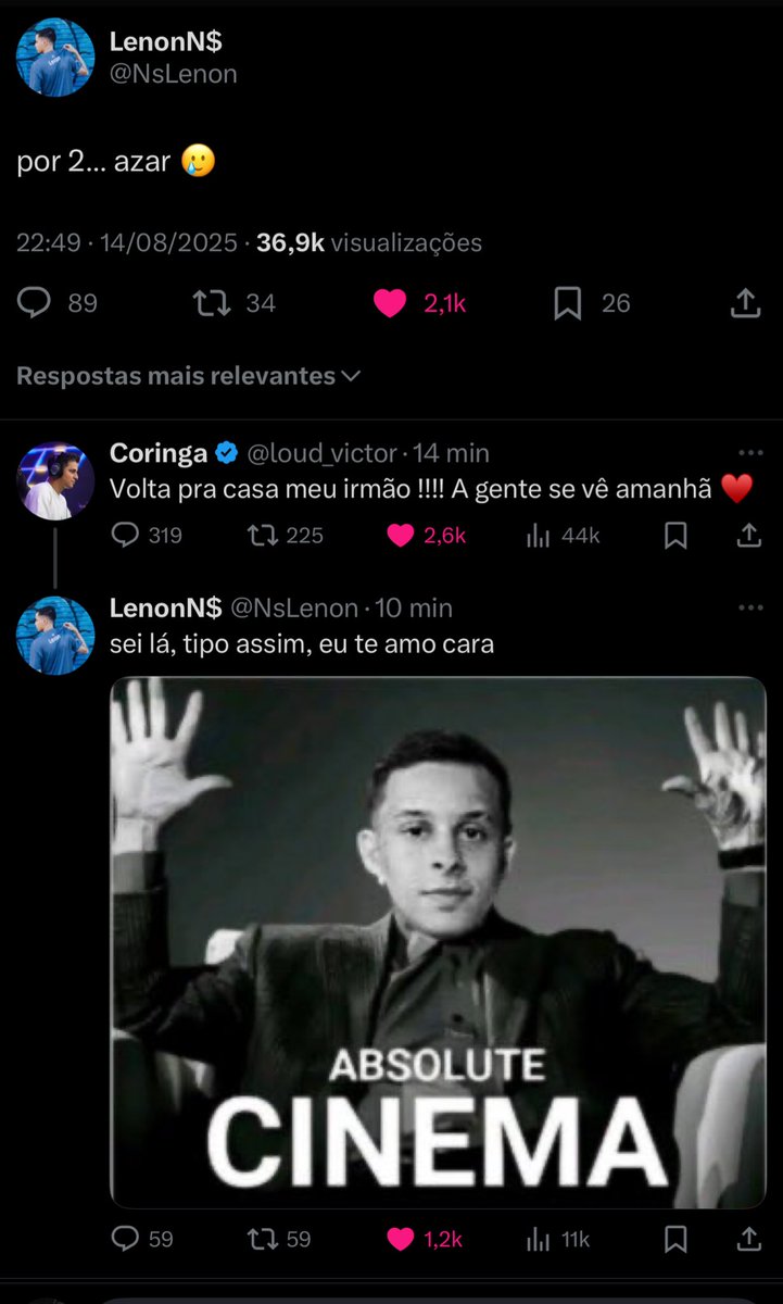 fofocochat's tweet photo. ELE TÁ DE VOLTA CARALEOOOOO, VEM SER FELIZ LENON, VOLTA PRA SUA CARA 🇫🇷
@NsLenon @loud_victor https://t.co/77otkr3VE8