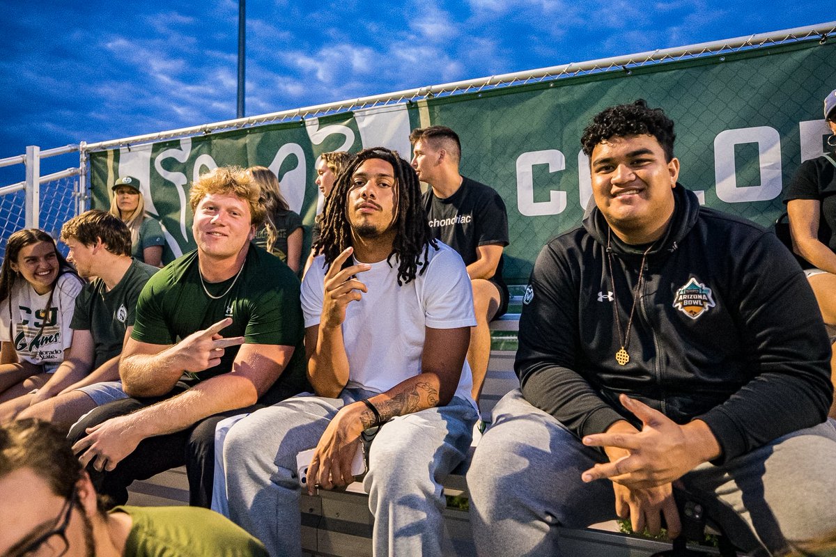 Rams supporting Rams 🤝

Let’s go <a href="/CSUFutbol/">Colorado State Soccer</a>! ⚽️💥

#Relentless x #RamGrit🐏