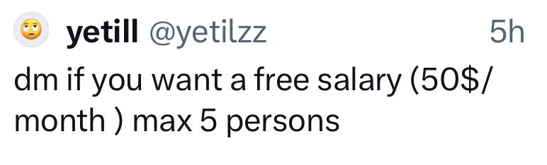 Fn_ScamWatch's tweet photo. #FnScamWatch @yetilzz
been called out for several things and appears to be in the market to scam for free labor
permalink: https://t.co/AX7XMKqZNx https://t.co/cC7XlAyf2s