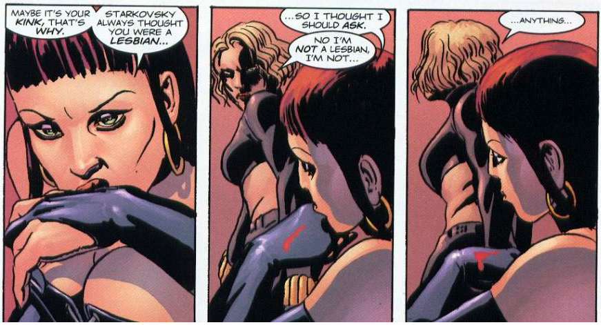 whitewidowcomic's tweet photo. Black Widow: Pale Little Spider #2 (2002) https://t.co/fmW86TKK86