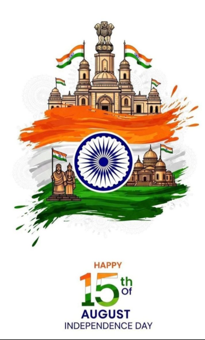 79 स्वतंत्रता दिवस के पावन अवसर पर सभी देशवासियों हार्दिक बधाई एवं शुभकामनाएं 
          🇮🇳Jay Hind 🇮🇳
                       🙏