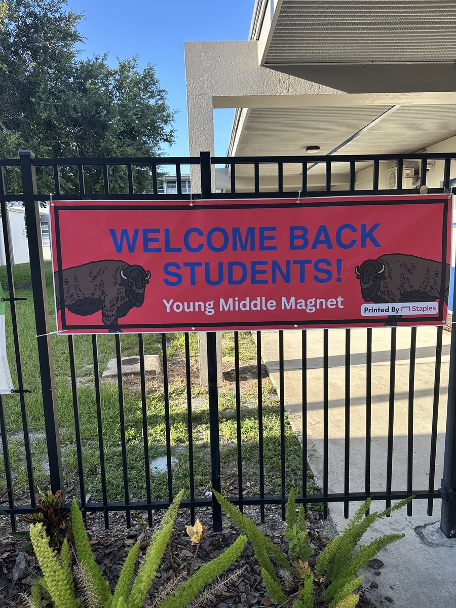 Young Middle Magnet School (@youngmiddlehcps) on Twitter photo Shout out to Staples for creating this beautiful sign!! <a href="/HillsboroughSch/">Hillsborough Schools</a> <a href="/MagnetHCPS/">HCPS Magnet Programs</a> <a href="/StaplesStores/">Staples</a> Shout out to Staples for creating this beautiful sign!! <a href="/HillsboroughSch/">Hillsborough Schools</a> <a href="/MagnetHCPS/">HCPS Magnet Programs</a> <a href="/StaplesStores/">Staples</a>