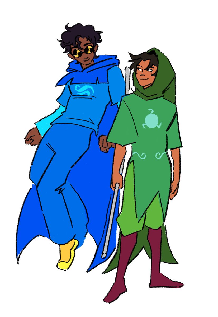 what if we were tim and kon but like.. homestuck yknow