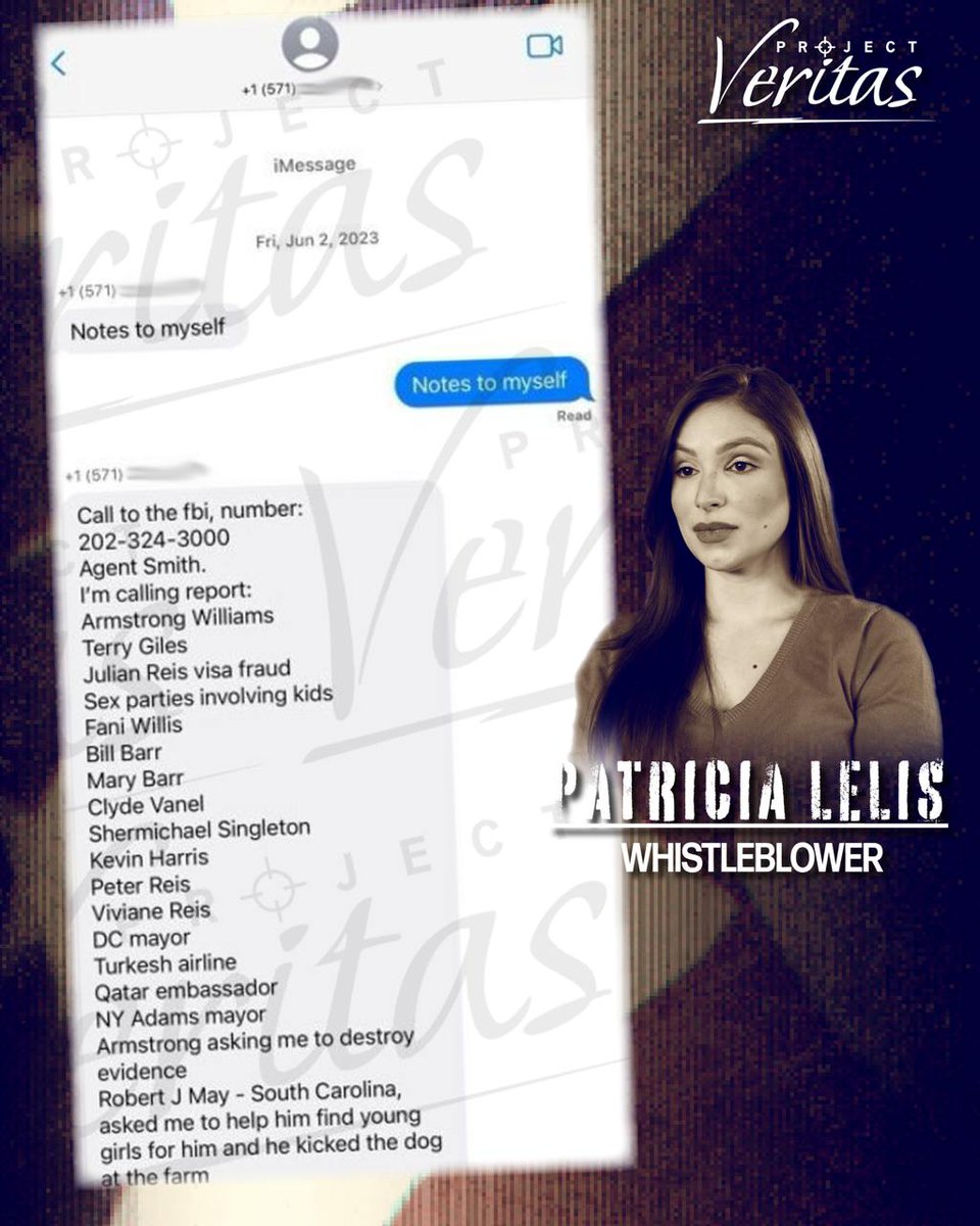 🚨BREAKING EXCLUSIVE: DOJ Source Leaks to Project Veritas - Whistleblower Reported SC Representative RJ May and Armstrong Williams’ Sex Parties to FBI in 2023

Project Veritas Has Reviewed Evidence, Held By The DOJ Since 2023, Supporting These Claims. 

A 2022 Text Reveals