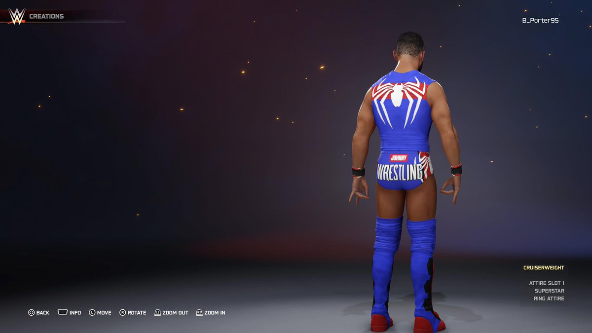 OzziHooper's tweet photo. Spidey and Wolverine gears #WWE2K25 https://t.co/hum076AQkX