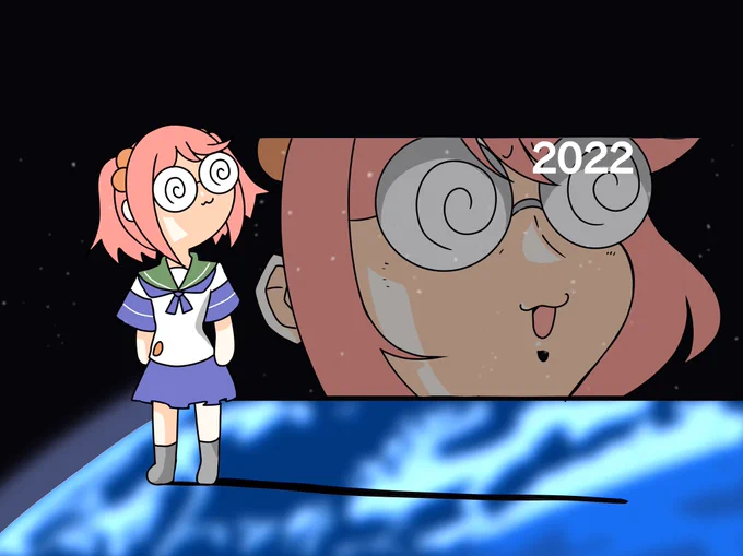 #見た事あるアニメ2つをごちゃまぜにする見た人もやる