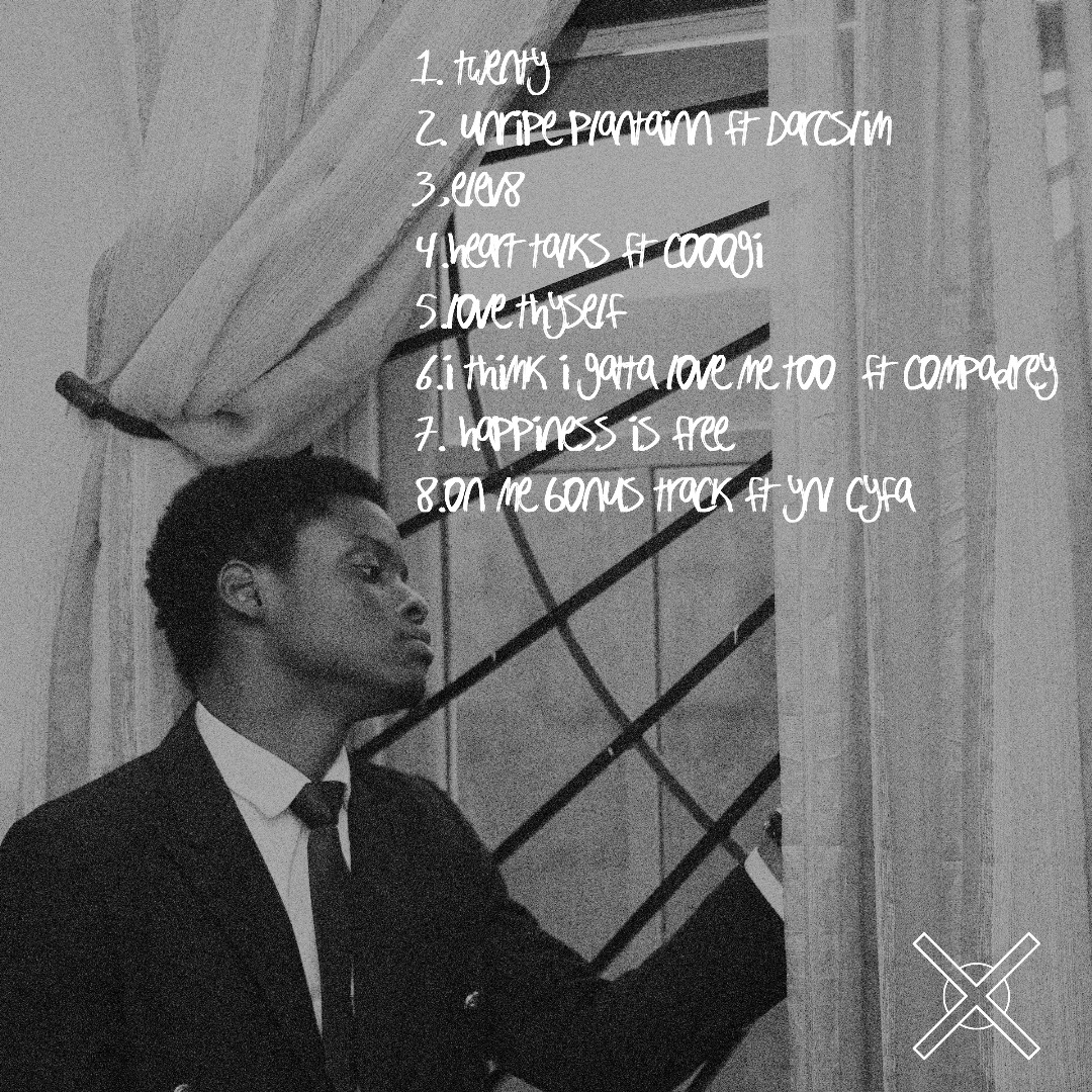 a_driyell's tweet photo. My debut mixtape "I'm just twenty" is out . All tracks were produced , Mixed and masterd by me. I made this tape cuz I felt stuck and this is my way of coping with getting older. 

Out everywhere!!
https://t.co/89oIlVSzXI https://t.co/g9absjwBLY